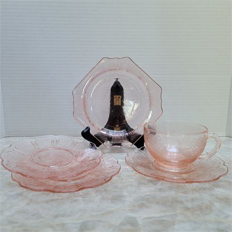 Pink Depression Glass