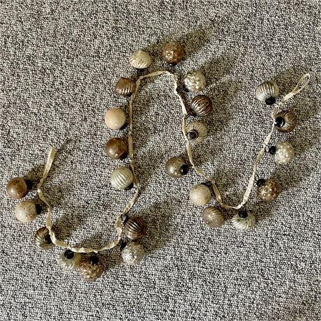 Mercury Glass Ornament Garland