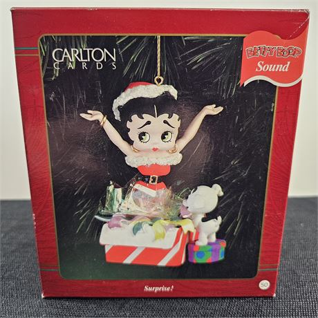 Betty Boop Collectible Carlton Cards Ornament in Original Box