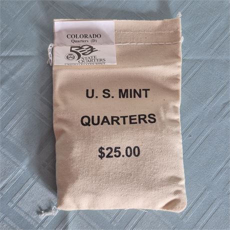 UNC $25 Bag Mint Quarters 5/31/06