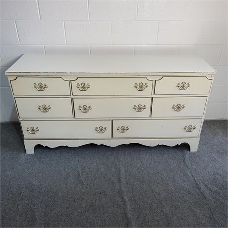 Vtg Johnson Carper 8-Drawer Dresser