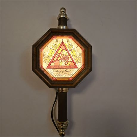 Vintage Blatz light up beer sign