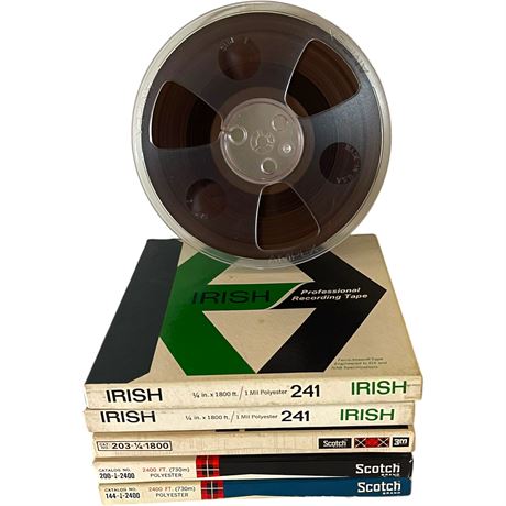 Pre-recorded Reel-to-Reel Tapes