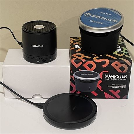 Belkin Wireless Charging Pad & Bluetooth Speakers