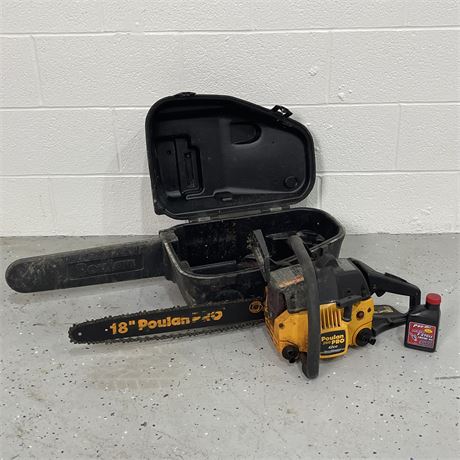 Poulan Pro 260 18 in. 42 cc Gas Chainsaw with Case