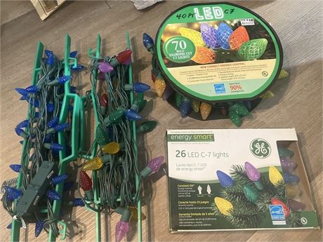 Assorted Christmas lights (4)