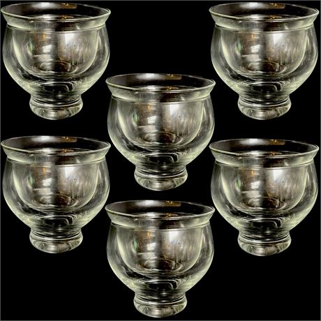(7) Vtg Colony Icer and Liner Glass Servers
