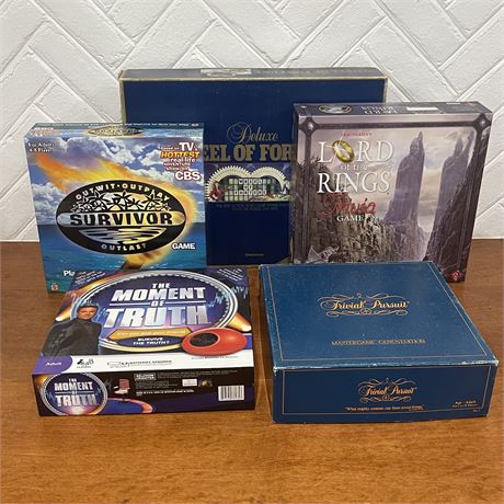Game Show & Movie Inspired Board Games