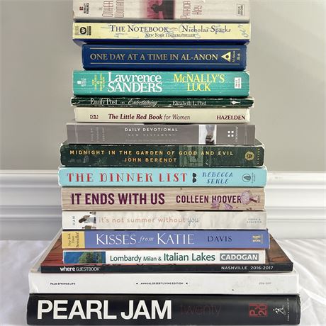 Mixed Genre Reading Books (Fiction and NonFiction) (Hard Cover and Soft Cover)