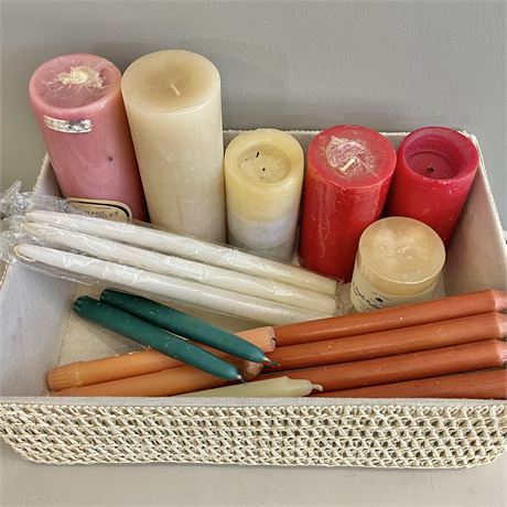 Basket O' Candles