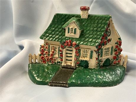 Antique 1920's National Foundry #82 Cast Iron Door Stop