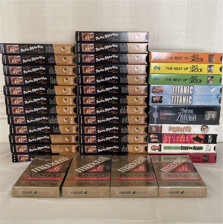 "The Dean Martin Show" and More VHS Tapes
