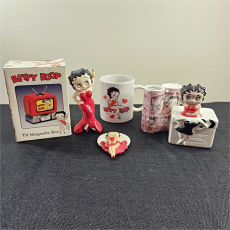 Betty Boop Collectible Goodies Lot 3