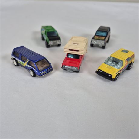 5 Vtg Die-Cast Cars (1977-1983) Hot Wheels & Matchbox |