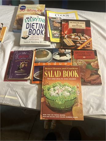 array of books/magazines (7)