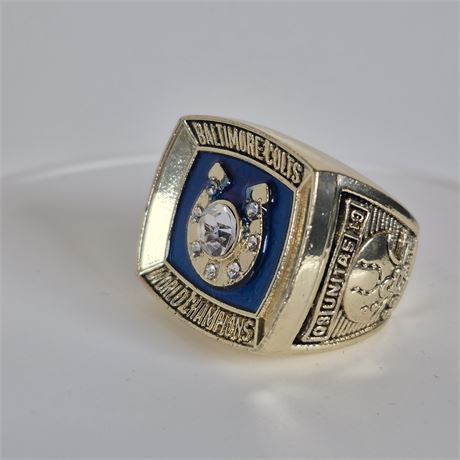 1970 Baltimore Colts Super Bowl Ring Replica