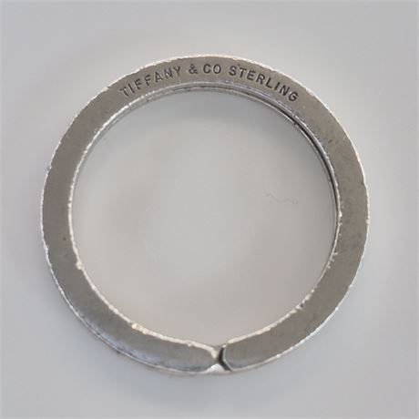 Tiffany & Co. SIGNED Sterling Keyring