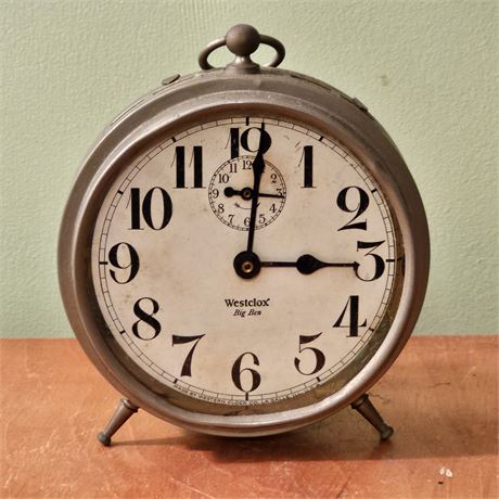 1925 Westclox "BIG BEN" Windup Alarm Clock