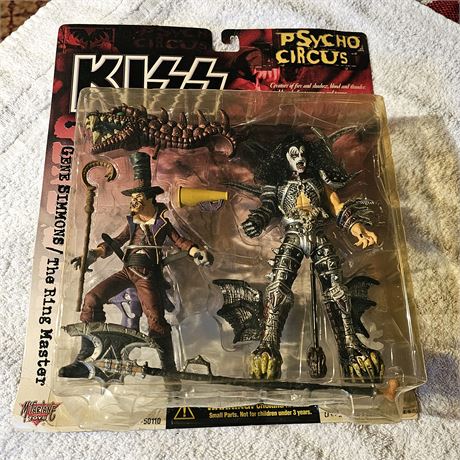 McFarlane Toys KISS Psycho Circus Gene Simmons "The Ring Master" action figure