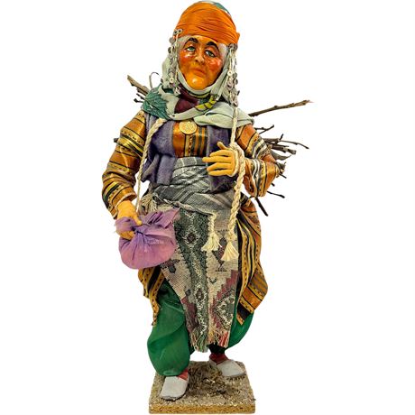 Vintage Folk Art Doll