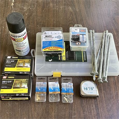 Lot of Small Parts with Organizer