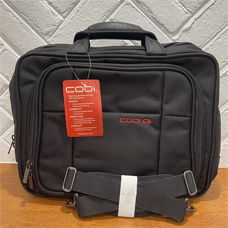 New CODi CT3 Organizing Laptop Bag w/ Shoulder Strap