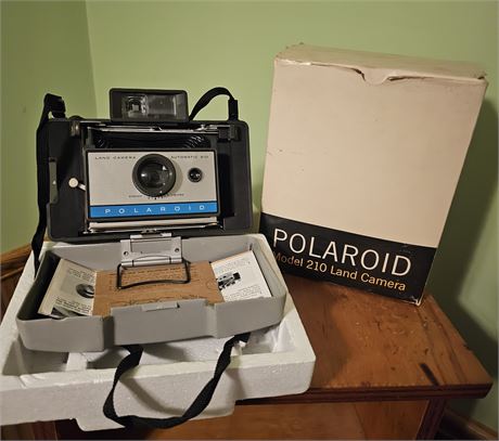 Polaroid model 210 vintage camera