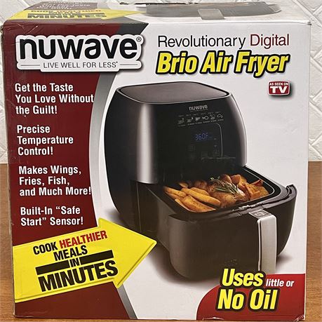 NIB Nuwave Digital Brio Air Fryer