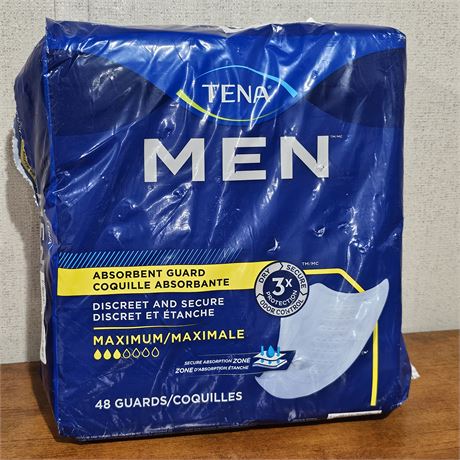 TENA Mens Maximum Absorbent Guards