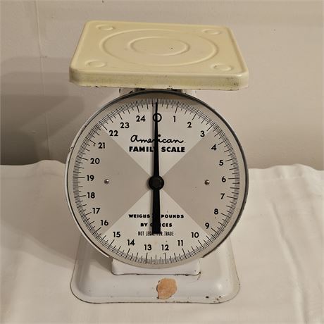 American Family Vintage Kitchen Scale