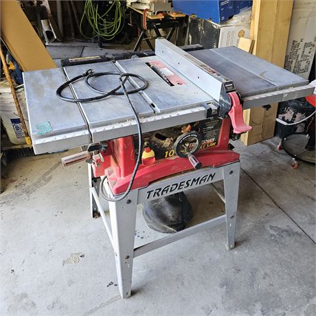 Tradesman 10-inch table saw