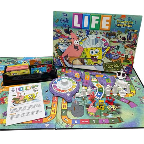 The Game of Life SpongeBob Squarepants Edition