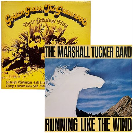 The Grassroots & The Marshall Tucker Band Vinyl Records