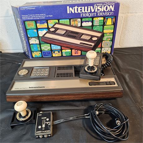 Intellivision by Mattel Electric Game System w/Dungeon & Dragons Game