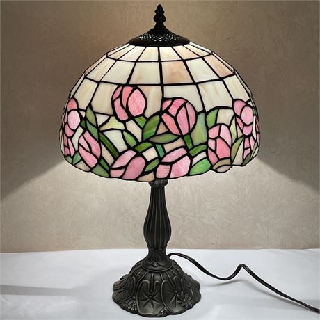 Tiffany Style Stained Glass Lamp