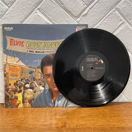 Elvis Roustabout Vinyl Album