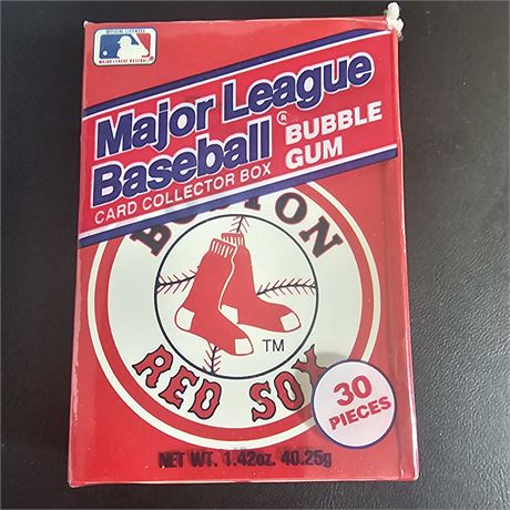 1990 Cincinnati Reds Card Collector Bubble Gum Box Sealed MLB