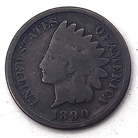 1890 Indian Head One Cent