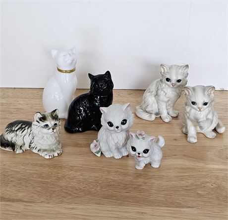 Miniature cat collection