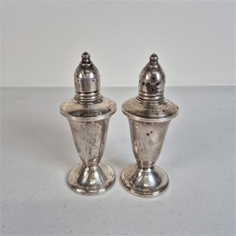 Sterling Salt & Pepper Shakers