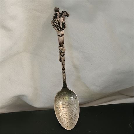 Antique Sterlng Silver Native American spoon