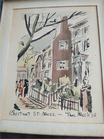 Chestnut st Mass.