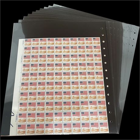 20 Full Pages of Collectible Stamps