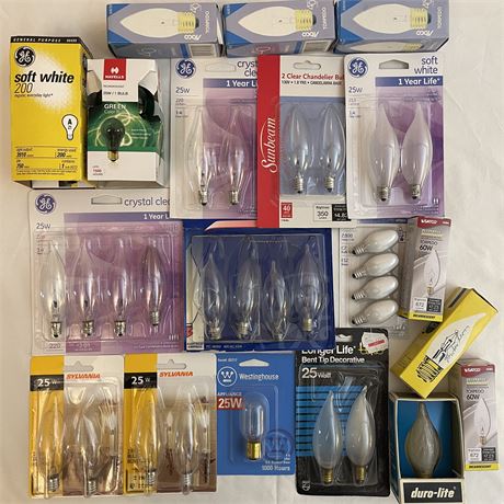 New in Box Lightbulb Grouping
