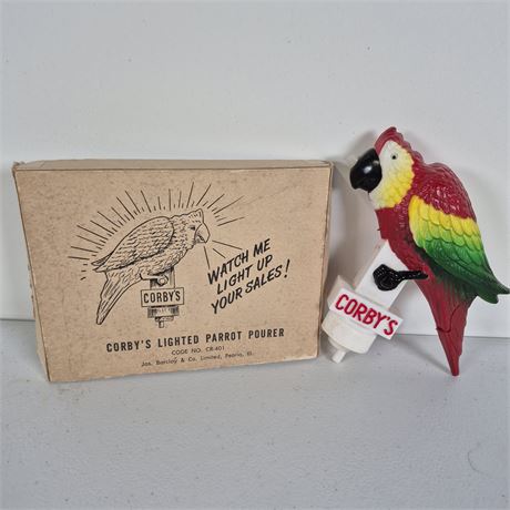 Corby's Lighted Parrot Pourer