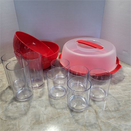Plastic Cups and Bowls
