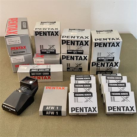 Pentax ILX Camera Accessories
