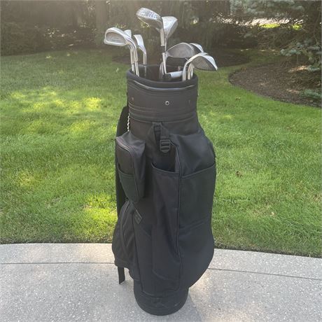 Golf Club Variety with Dynacast Golf Bag