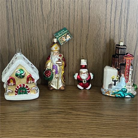 Old World Christmas, KSA and other Blown Glass Christmas Ornaments