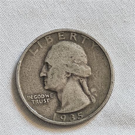 1935 Washington Quarter SIlver
